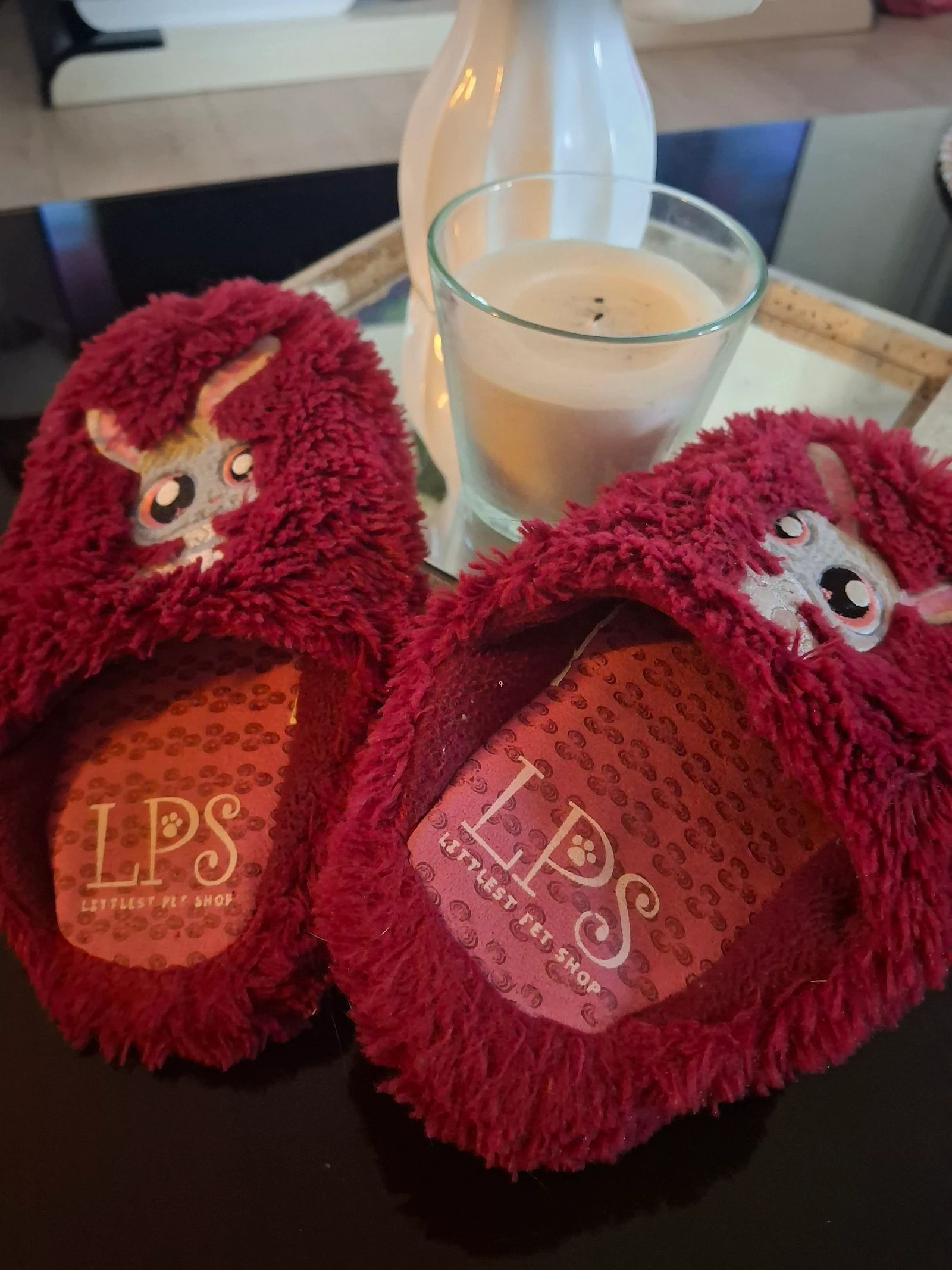 Soft Littlest Pet Shop Bordeaux Slippers Size 29 – photo 4